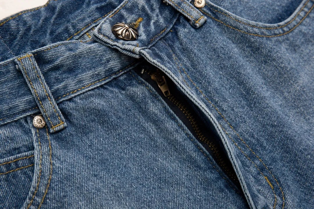 【 】 Chrome Heart Cowhide Leather Premium Quality Color：Blue Size：S M L XL Size 9